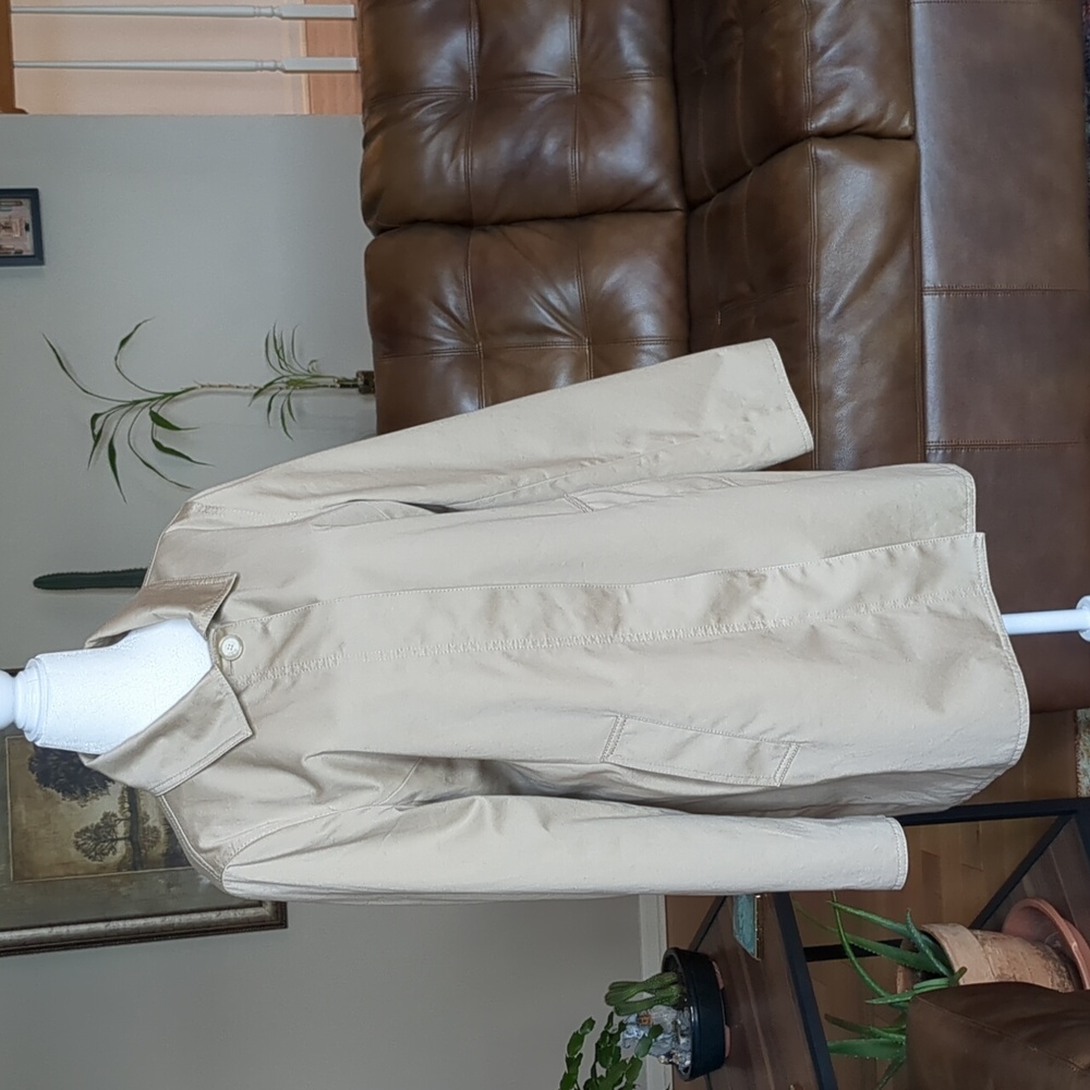 Coach Tan Trench Coat
